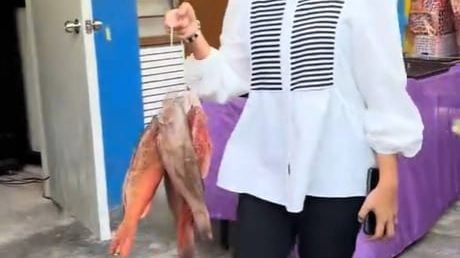 收“海岛风味”礼物 教师惊喜万分