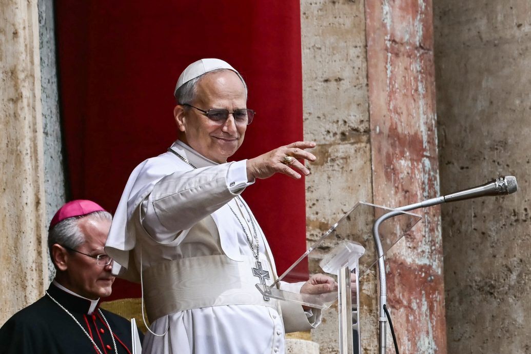 新教宗良十四世首次演讲 呼吁世界“不要战争”