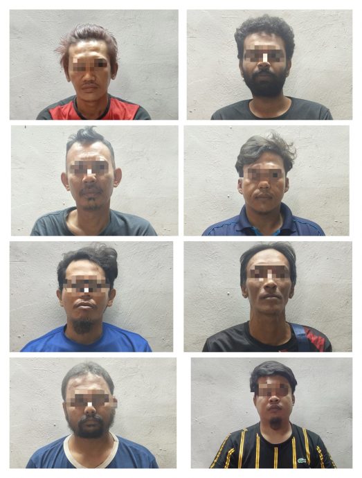 普通行动部队破哥冬水走私集团 捕8人起逾65万令吉物品