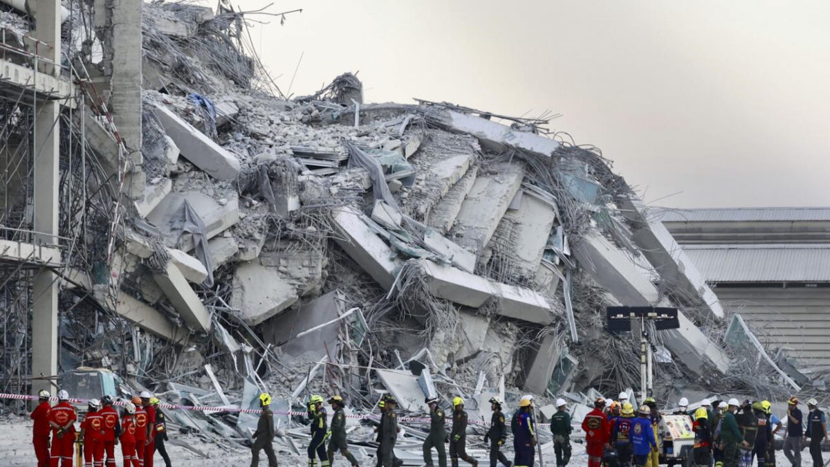 曼谷倒塌大楼“他死了她独活”　小情侣婚礼梦想破碎变丧礼