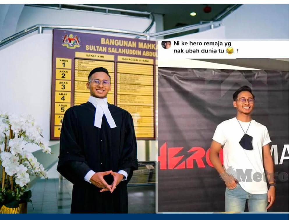 曾表达“改变世界”愿望被网民嘲讽青年后来当了一名律师