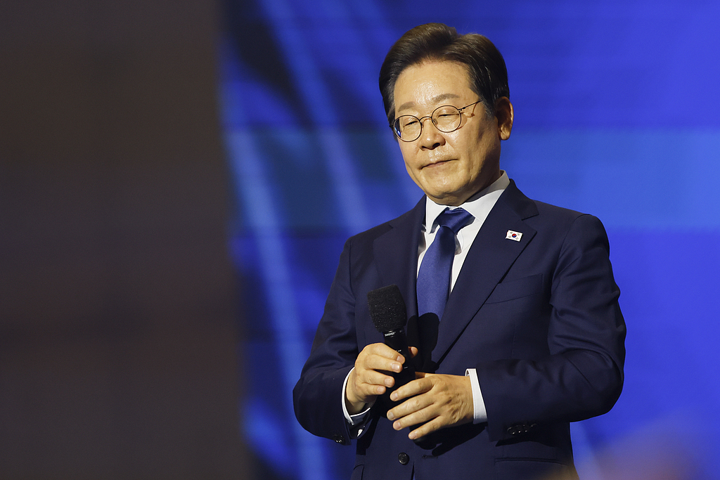 李在明登记成为韩国总统候选人