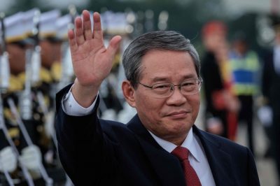 李强会见科威特王储萨巴赫 声称愿加强两国合作