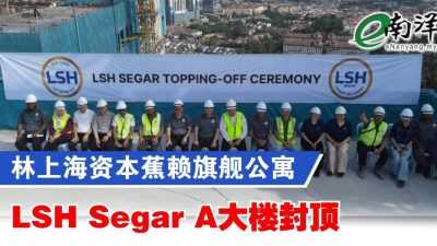 林上海资本：隆旗舰住宅    LSH Segar A楼封顶
