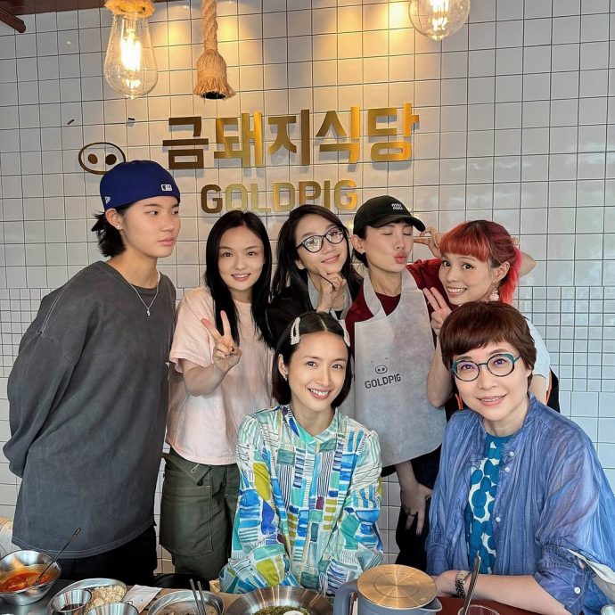 林依晨怀孕7个月罕见露面 素颜同框5大咖