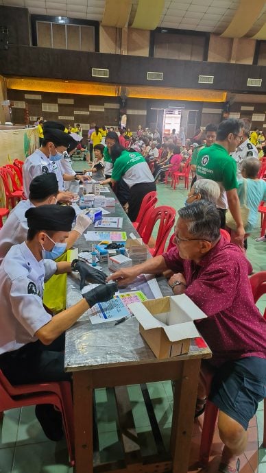 柔:版头:新闻:德教会乐龄日活动复办 吸引逾600人参与