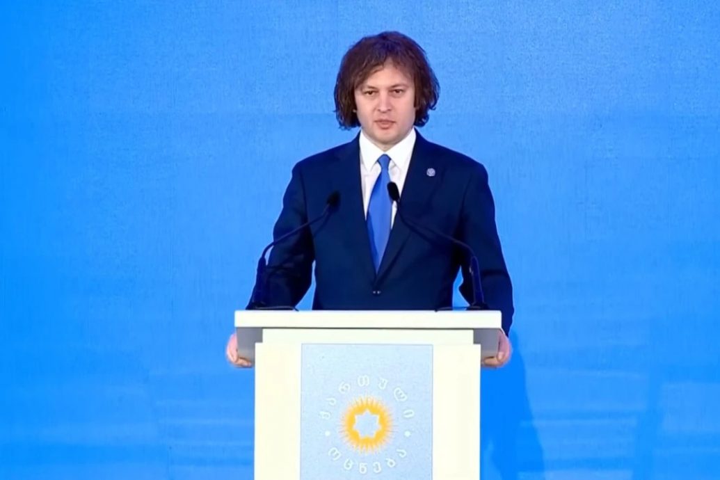 格鲁吉亚总理科巴希泽当选执政党主席