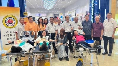 森华联青捐血活动首捐族多　2天筹获268包血