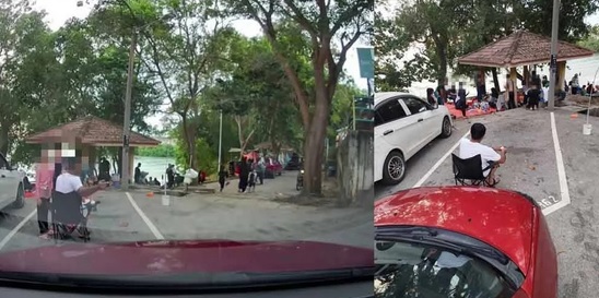 椅子霸占停车位不仅引众怒 最高罚款2000令吉还可能入狱