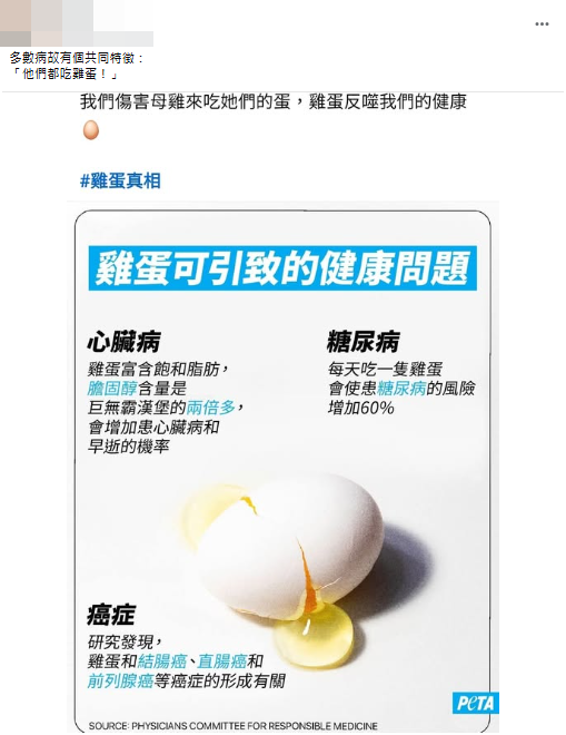 求真/鸡蛋并非心脏病推手