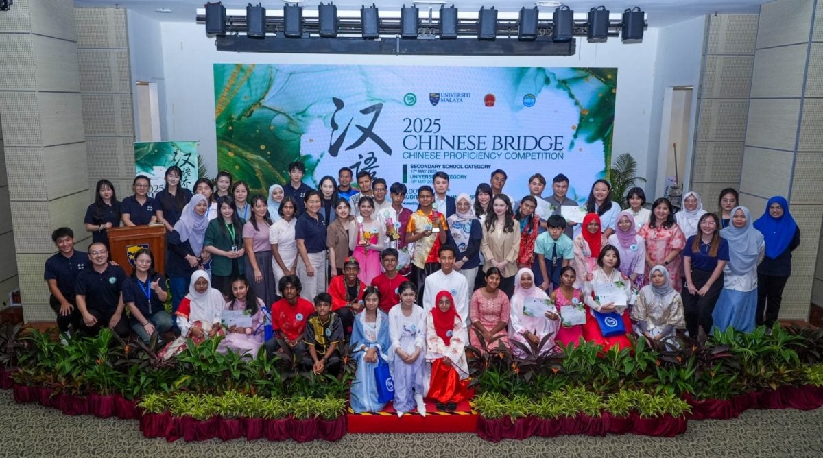 汉语桥大马赛区 新山宽中印裔生夺冠