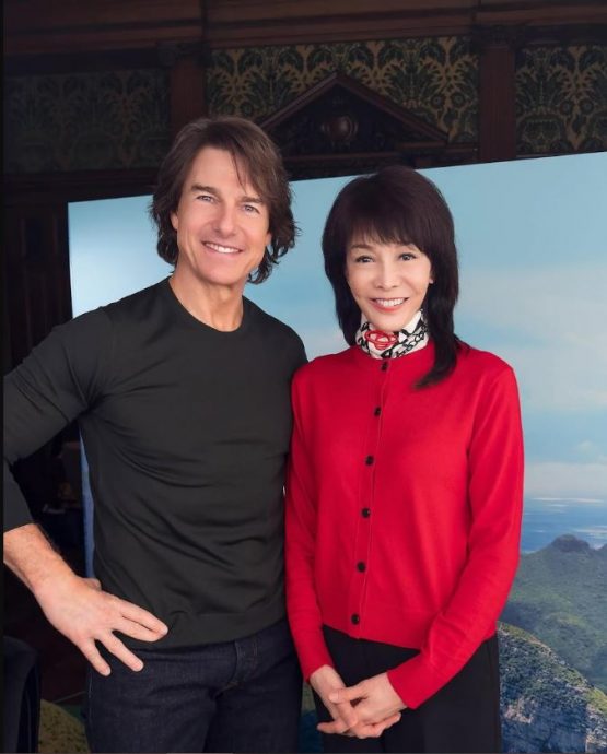 汤告鲁斯拒当“最后一位电影巨星” 开心与郑裕玲畅聊吴宇森