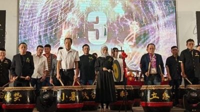 实兆远泗义兴慈善协会联欢宴 | 黄蔚强：取得持续发展   组织唯有团结才能走远”