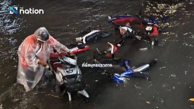 泰气象局发布警报 北部夏季风暴南部暴雨