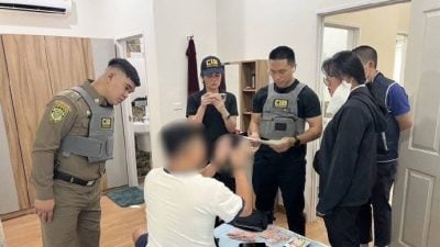 泰警破诈骗集团多地抓人 中国籍主嫌落网