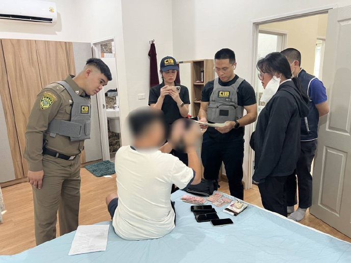 泰警破诈骗集团多地抓人 中国籍主嫌落网