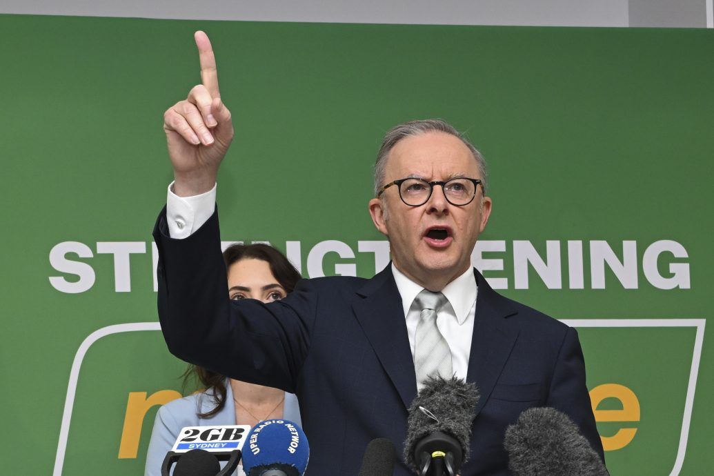 澳洲大选前最后冲刺 执政工党支持率保持领先