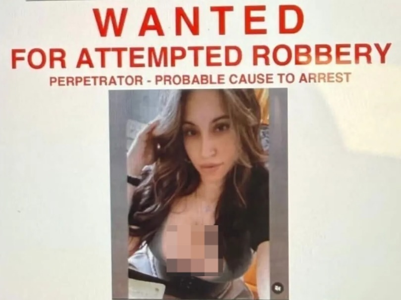 爆乳自拍竟成通缉照!纽约警方操作看傻网友