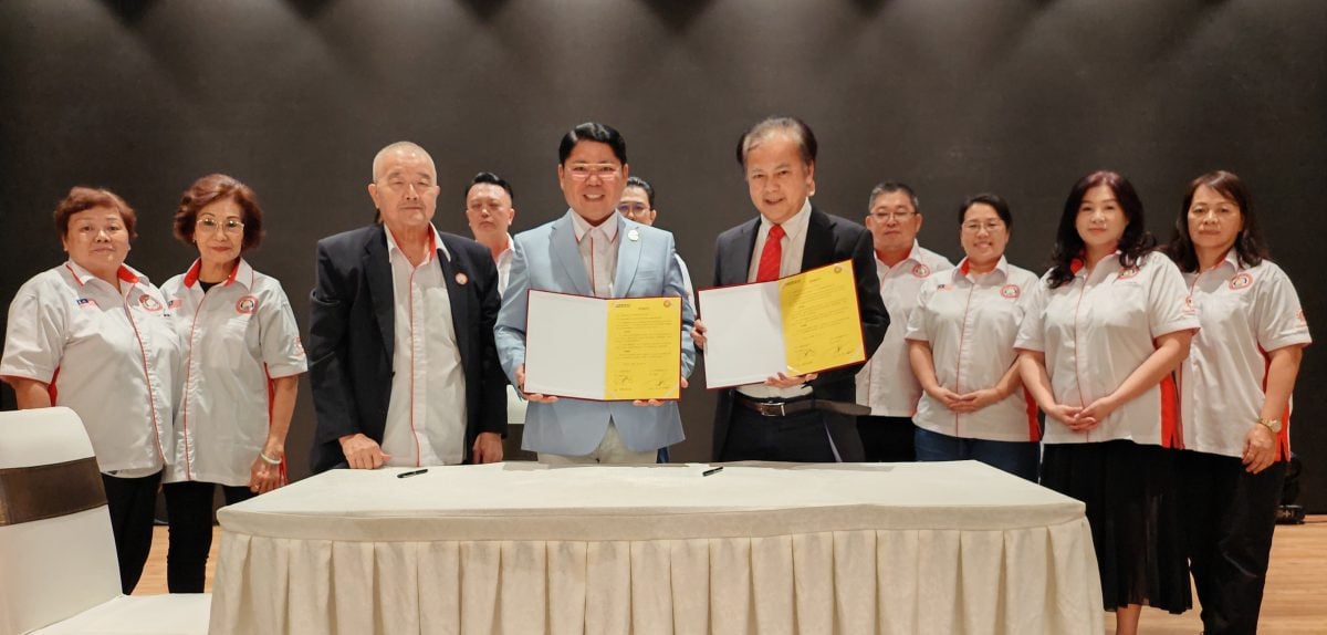 版头//大都会/林绅文连任莎福联总会长
