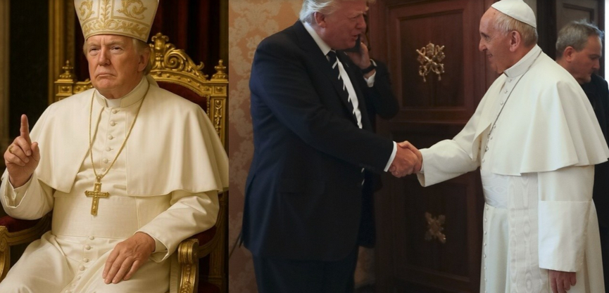 特朗普上传AI教宗合成照惹议　教廷反应曝光