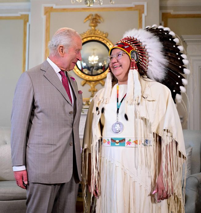 特朗普发表吞并威胁后 英王查尔斯三世访问加拿大