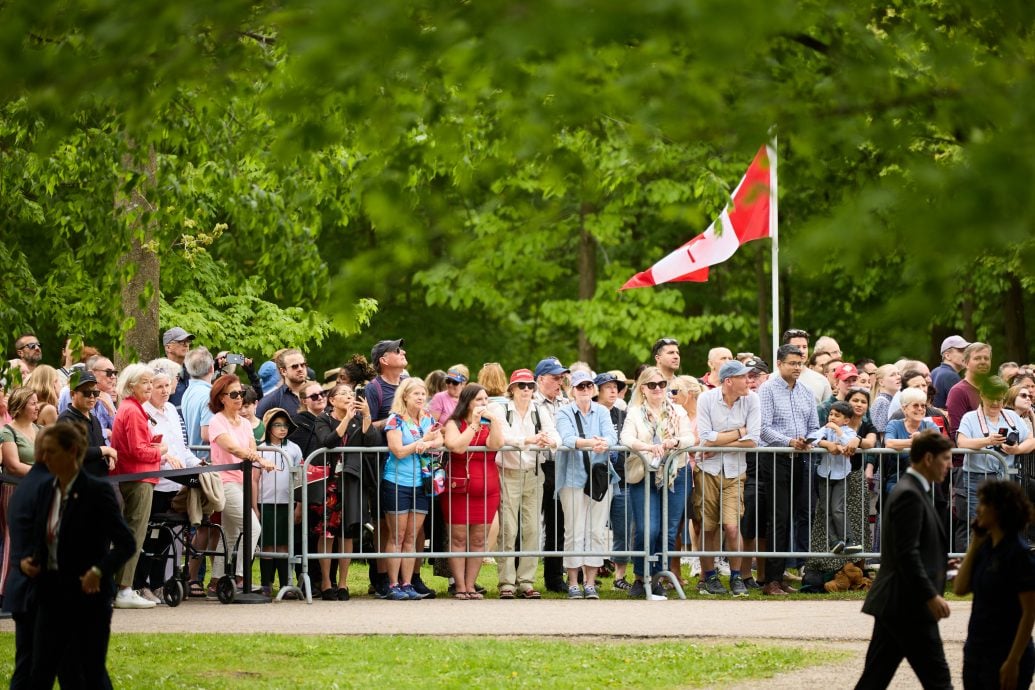 特朗普发表吞并威胁后 英王查尔斯三世访问加拿大