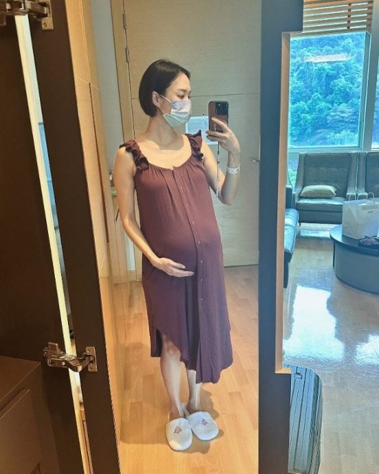 王君馨顺产诞女　一家三口成5月之星