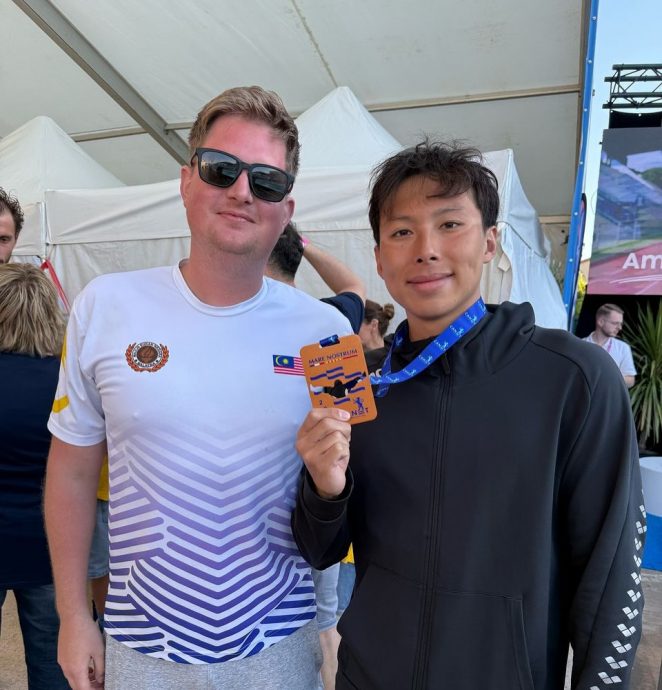 环地中海游泳巡回赛卡内站|高手如云下发挥出色 丘浩延勇夺200公尺铜牌