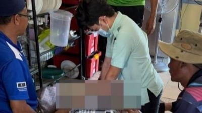 疑似被食物噎住 70岁老翁不幸身亡