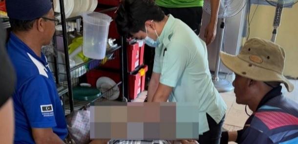 疑似被食物噎住 70岁老翁不幸身亡