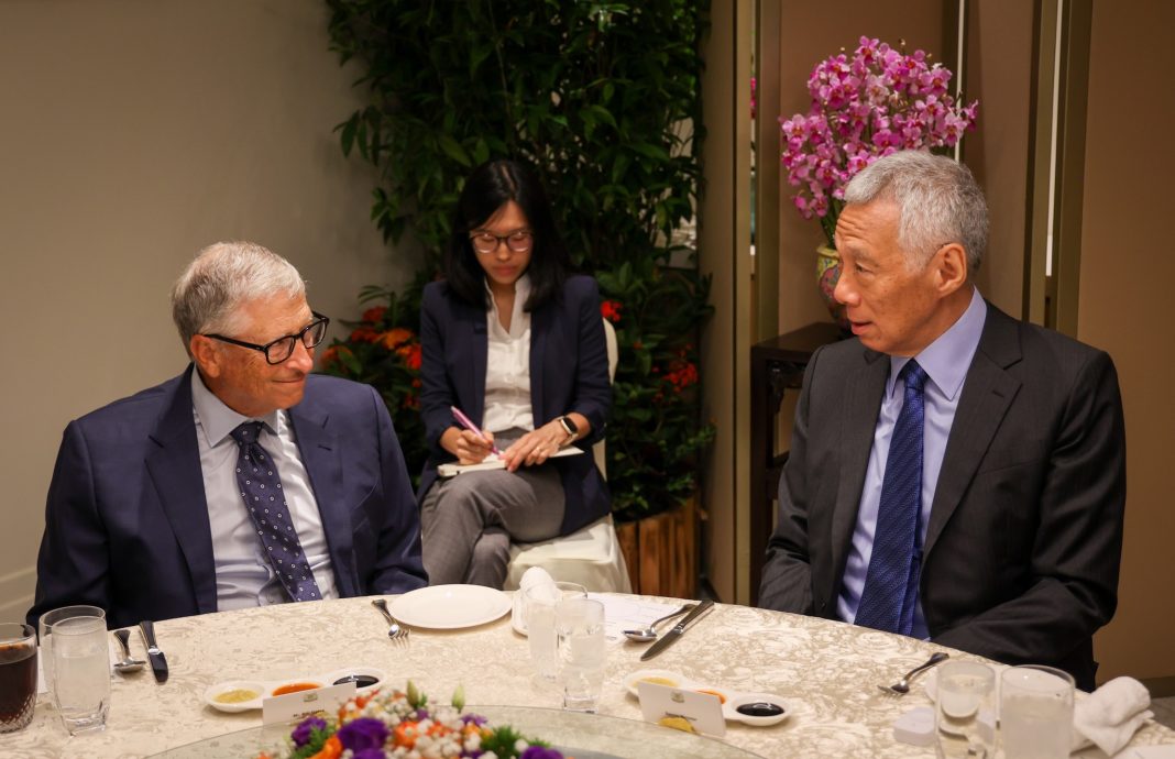 盖茨基金会落户新加坡 加强东南亚合作