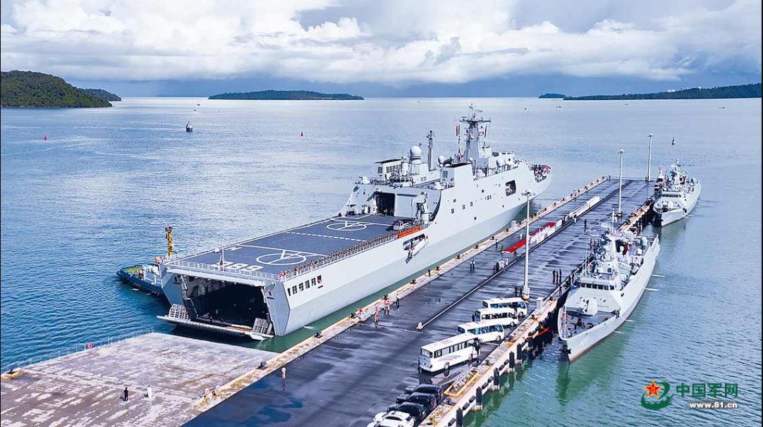 看世界)中柬开展两国历史上规模最大“金龙—2025”演习