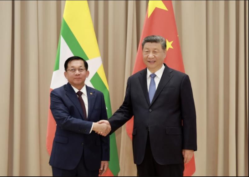 看世界)习近平会见敏昂莱 促缅加大打击电骗