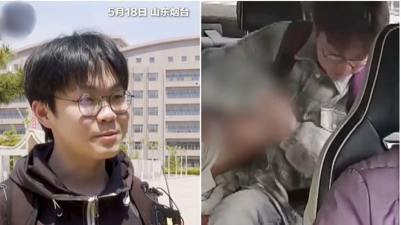 **看世界（只供网）**：送同学医院急救错过考试   山东男生完成补考了