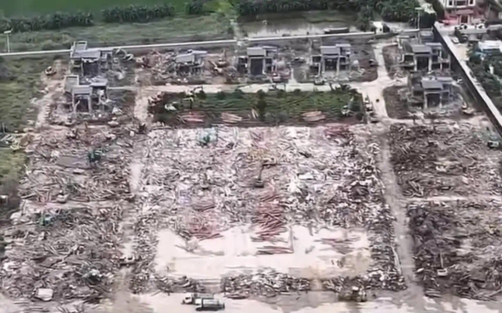 网红豪宅潮汕“英之园”一夜拆剩四面墙 官方:非古建筑违法占地