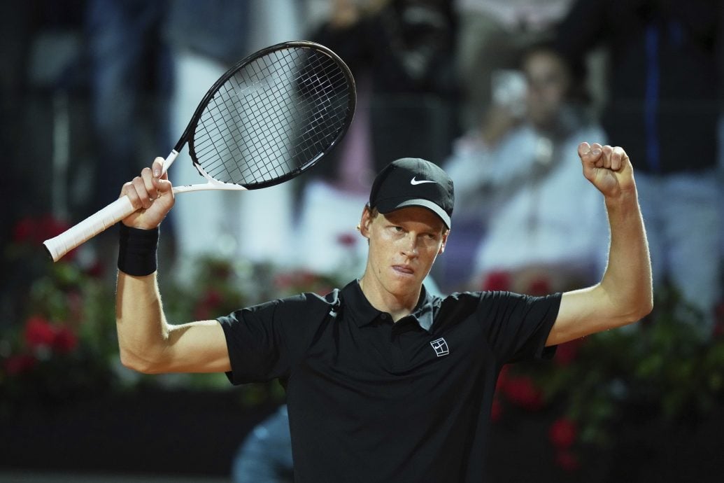 罗马网球赛| 禁赛无阻跨年26连胜  辛纳决战阿卡争王