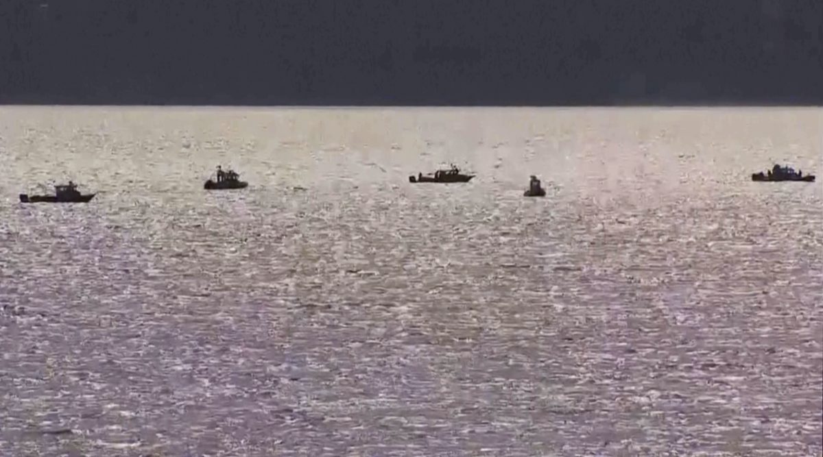 美西雅图北部海域一船沉没 1人获救3失踪