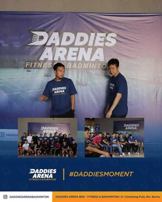 联手开办羽球学院  爸爸组合新姿态再“合体”