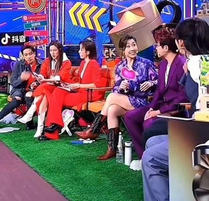 胡杏儿抽中黄宗泽问题 胡定欣大笑：是缘分