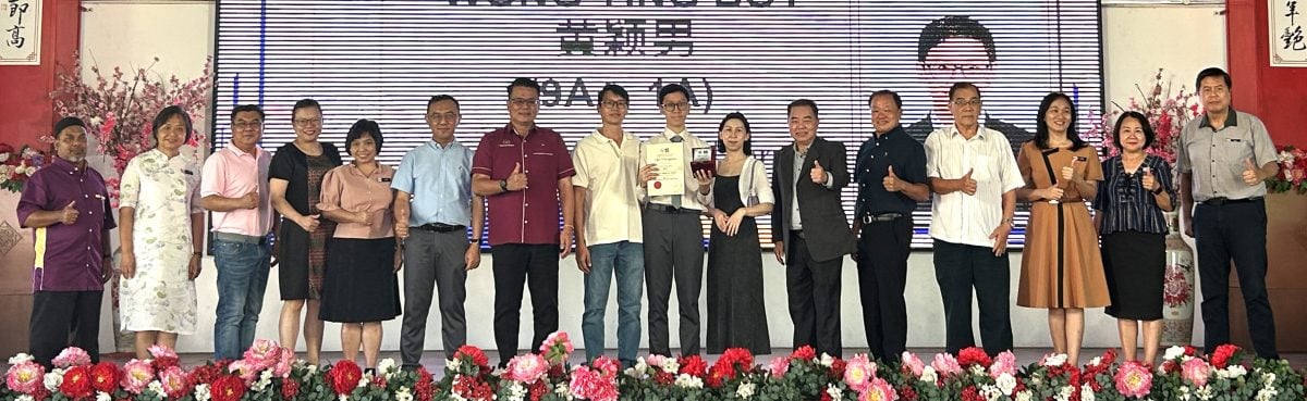 胡荣华:放眼成SPM“华文龙头大哥” 培南华中8学生华文A+
