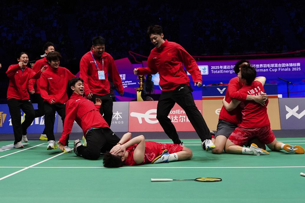 苏迪曼杯| 为中国拿下制胜分激动落泪  谭宁：一脸上都是眼泪