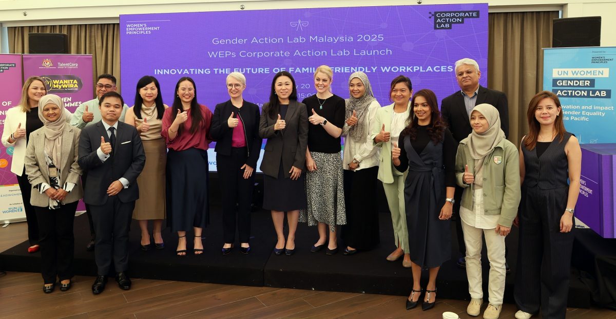 补图/大马人才机构：近期可实现60%女性劳动力参与率的目标