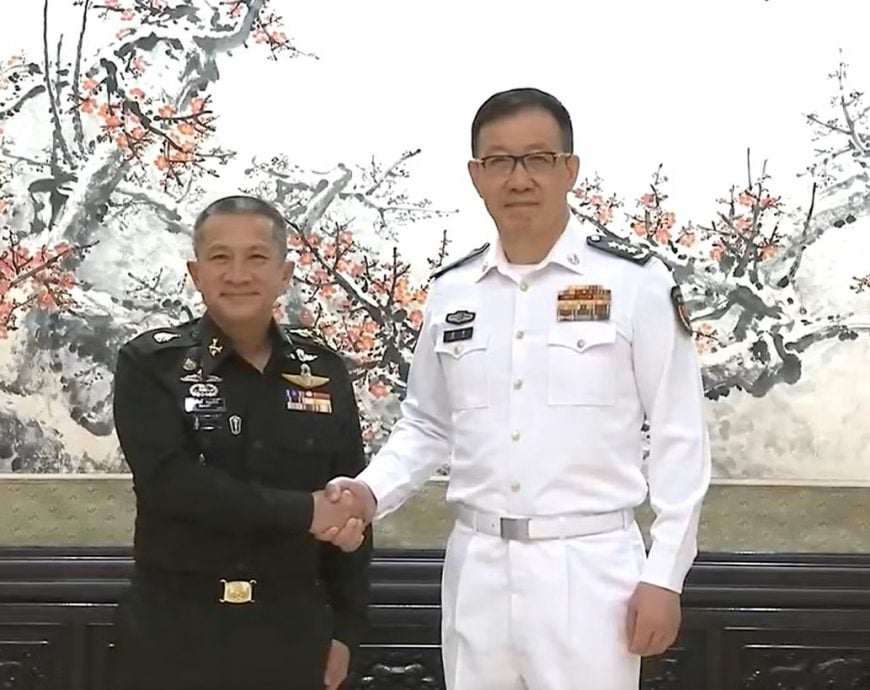 见泰军最高司令 董军:愿提升两军合作水平