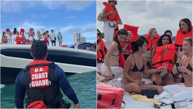 视频|1900万蓝宝坚尼游艇沉海!载30网红辣妹开趴突进水