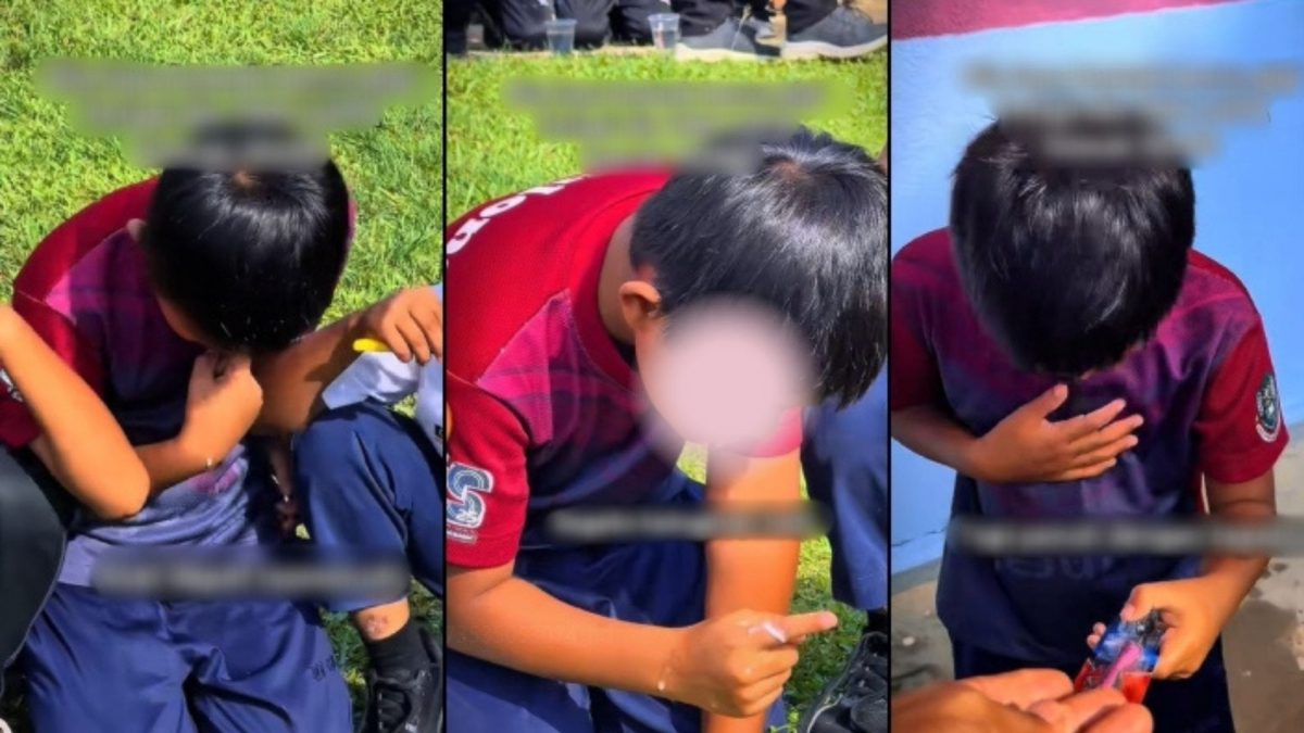 视频|小男孩忘带牙刷没忘记礼貌 用手指学习刷牙举动获赞