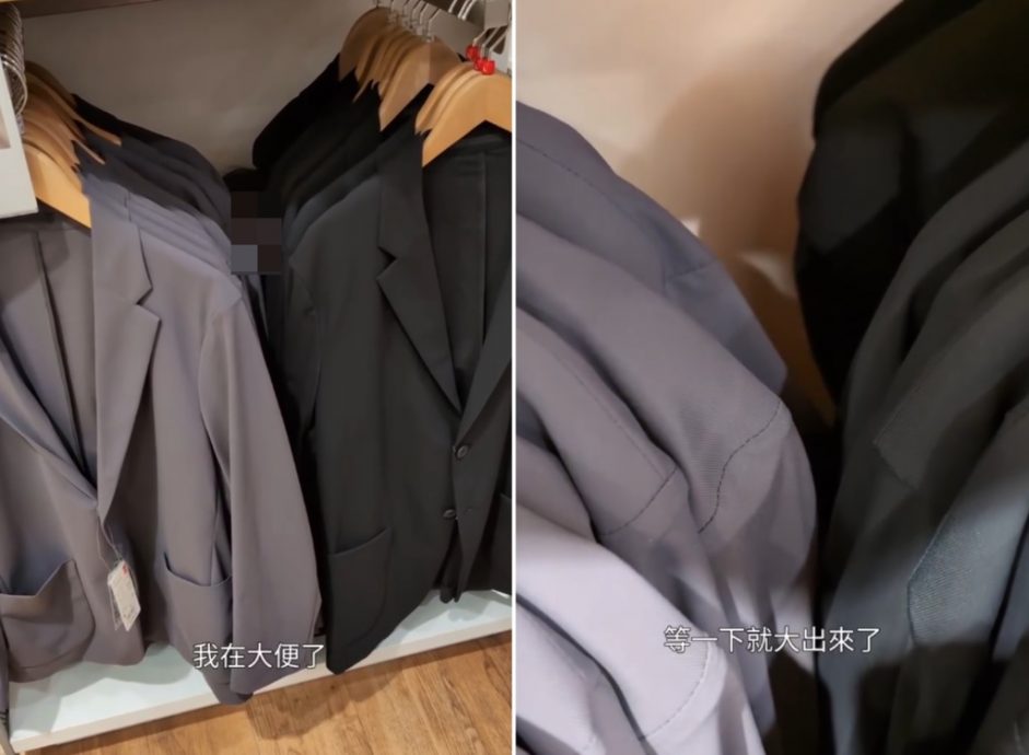 让女儿躲展示柜拉屎 网红爸PO片喊屡试不爽