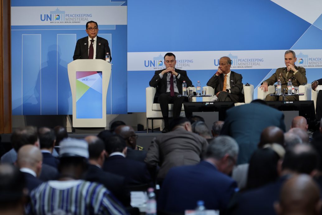 请写图说//DATUK SERI MOHAMED KHALED NORDIN:DEU05_14052025_UNITED_NATIONS