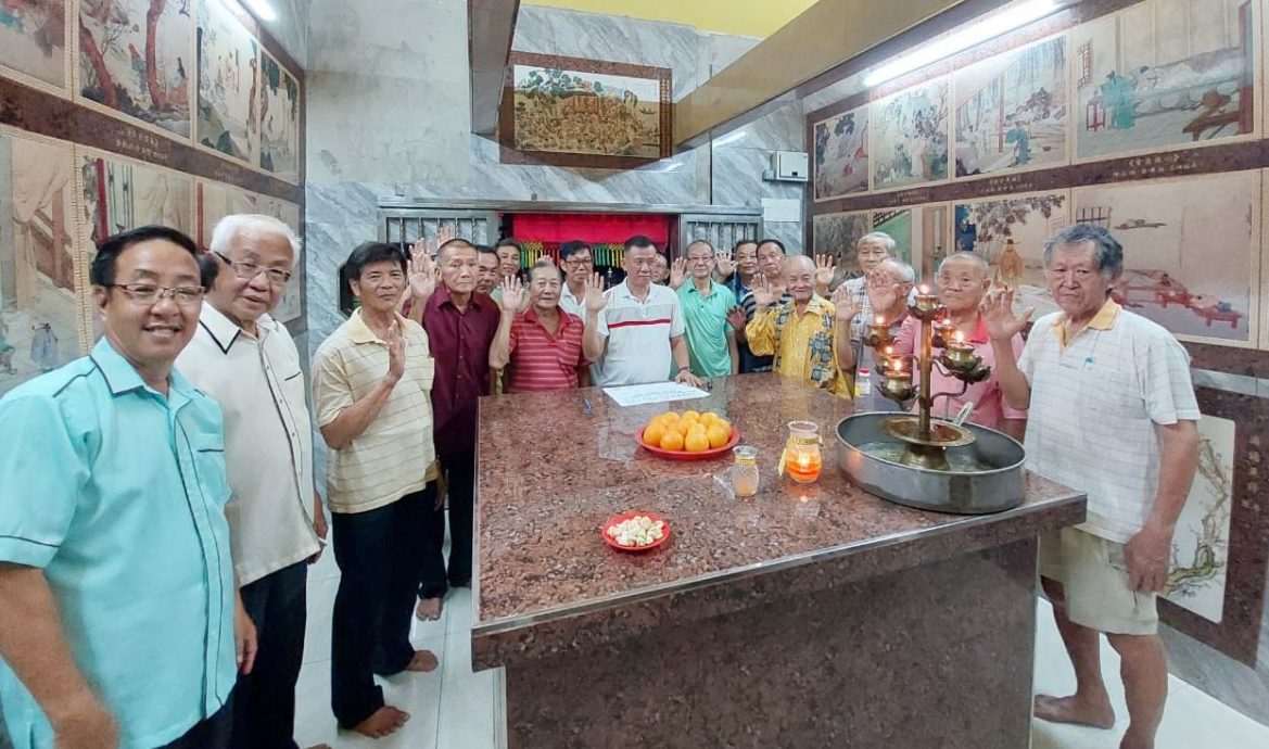 请签发∕VIP文（大北马）角头树脚篮啅庙新理事就职 李瑞辉续任主席职