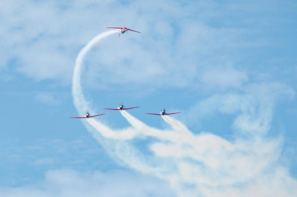 请签发(大北马)倒数10天的LIMA,届时将共有124架军用和商用飞机参展和进行飞行表演。