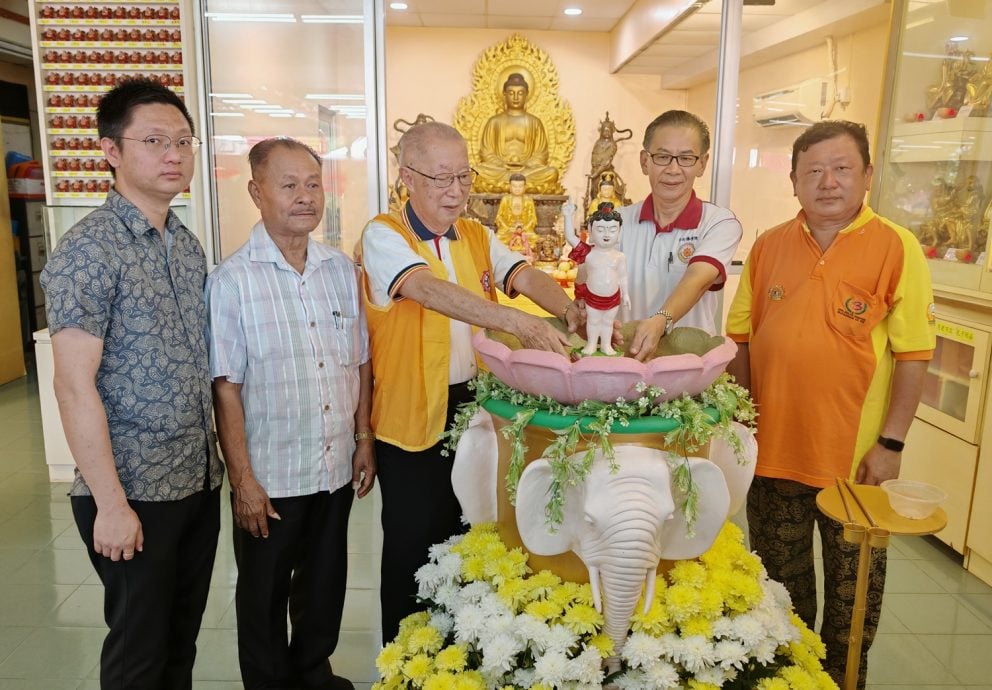 请签发（大北马）吉打三圣慈善福利中心庆祝佛诞节。